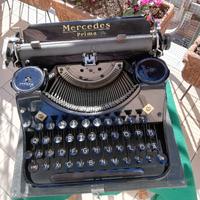 Macchina scrivere Mercedes prima port epoca