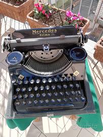 Macchina scrivere Mercedes prima port epoca