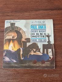 Disco in vinile 45 giri di Paul Anka 