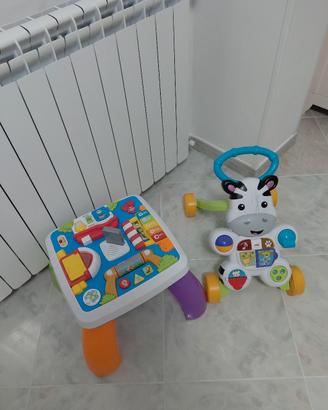 primi passi e tavolo interattivo