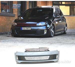 PARAURTI ANTERIORE VOLKSWAGEN VW GOLF 6 08-12 LOOK