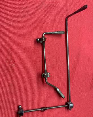 Leve cambio 2 stecche campagnolo bianchi legnano