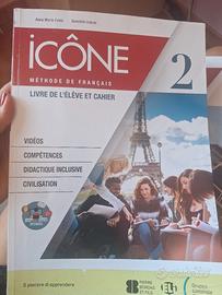 Libro di francese Icône Vol 2 e civilisation - ELI