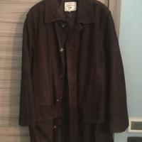 Cappotto uomo lungo in vera pelle tg 48
