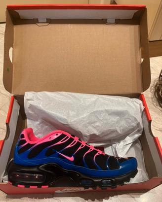 Nike Air Max Plus TN Blu Rosa nuove  tg 38.5