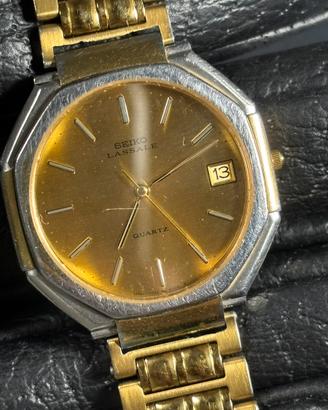 Seiko Lassale Octagon Quartz Vintage 34mm