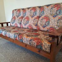 DIVANO in legno 3posti