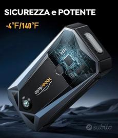 YaberAuto Avviatore Batteria Auto, 5000A 26800mAh - Accessori Auto In  vendita a Lecce