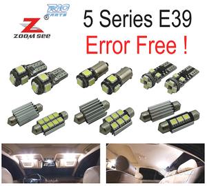 KIT 21 LAMPADE LED INTERNE BMW E39 SERIE 5 530D 52