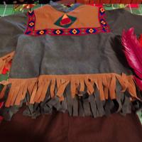 vestito carnevale indiano bambino 