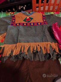 vestito carnevale indiano bambino 