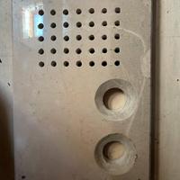 Pulsantiera citofono in marmo