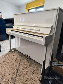 Pianoforte Hoffmann T 128 bianco seminuovo