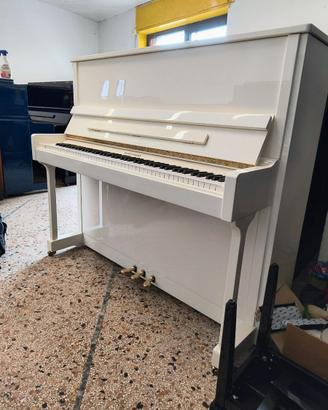 Pianoforte Hoffmann T 128 bianco seminuovo
