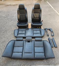 Sedili in Pelle Nera BMW Serie 5 E60