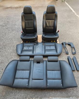 Sedili in Pelle Nera BMW Serie 5 E60
