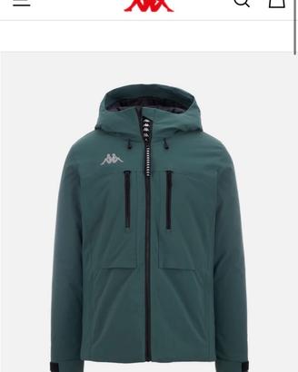 Giubbotto da neve Kappa uomo verde