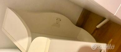Armadio Mibb, cassettiera fasciatoio settim Azur