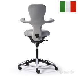 Sedia ergonomica ufficio prodotta in Italia Moving