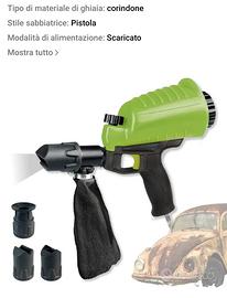 Kit pistola Sabbiatura D'aria
