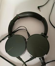 Cuffie Sony MDR-XB550AP verdi