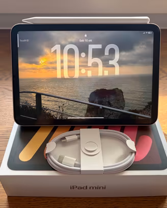 iPad mini 6 Rosa 256GB Wifi+Cellular con Pencil