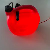 Lampada tanica rossa