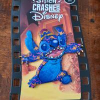 Disney Stitch crashes Aladdin pin spilla 