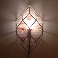 Plafoniera a parete artigianale.