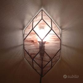 Plafoniera a parete artigianale.