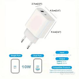 caricabatterie per iphone universale