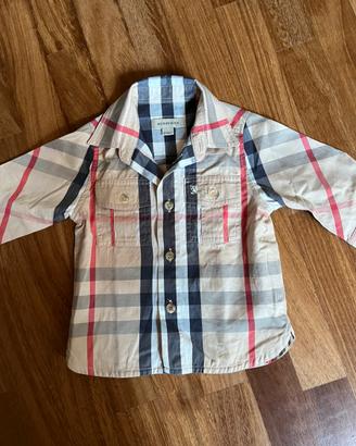 Camicia bambino Burberry taglia 6 m