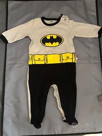 Tutina/ pigiama batman  6-9 mesi