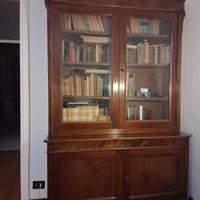 Libreria a vetrine antiquariato