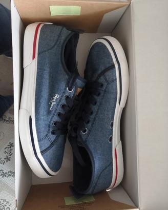 scarpe blu Pepe Jeans 42