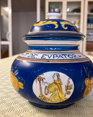 Vaso con coperchio farmaceutico