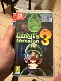 Gioco nintendo switch luigi mansion 3