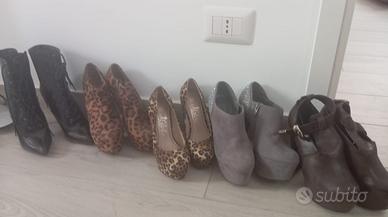 Lotto Scarpe tacco 12-15cm