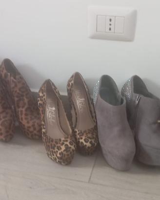 Lotto Scarpe tacco 12-15cm