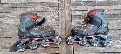 Kit Pattini in Linea Regolabili Oxelo (35-38)
