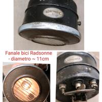 fanale radsonne x bici di epoca antica 