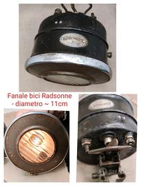 fanale radsonne x bici di epoca antica 