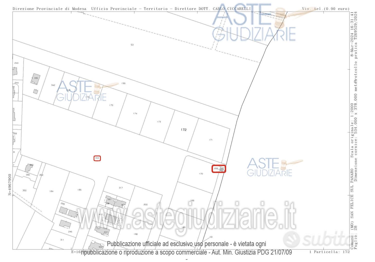 Terreno Agricolo San Felice sul Panaro [A4326329] - Vista 2