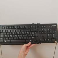 Tastiera Logitech K120 Con Cavo per Windows USB 
