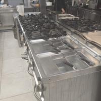 Cucina professionale ZANUSSI Tecnoinox completa