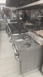 Cucina professionale ZANUSSI Tecnoinox completa