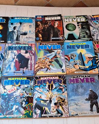 Nathan Never Lotto 35 albi serie di fantascienza -