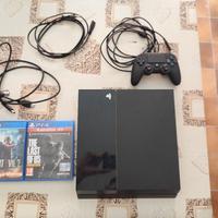 PlayStation 4 + due videogiochi 