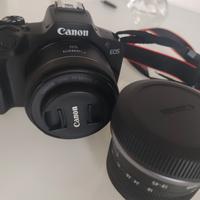 PERFETTA NUOVA Canon EOS R100 + Obiettivo kit + 50