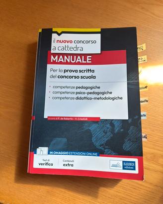 Manuale Edisesper la prova scritta concorso scuola